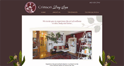 Desktop Screenshot of crimsondayspa.com